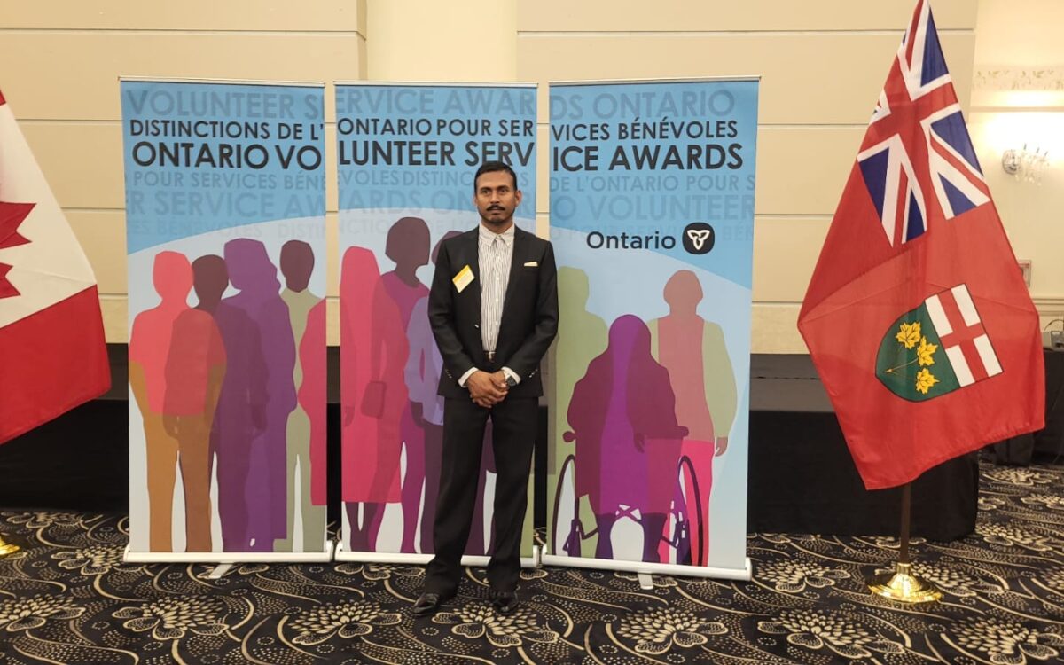 Ontario Volunteer Service Awards presentation